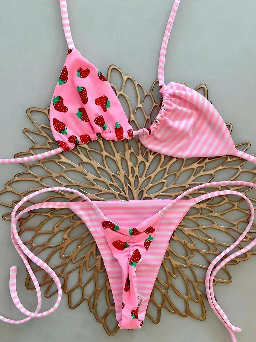 Women’s Micro Bikini Set – 2026 Push-Up Brazilian Swimwear