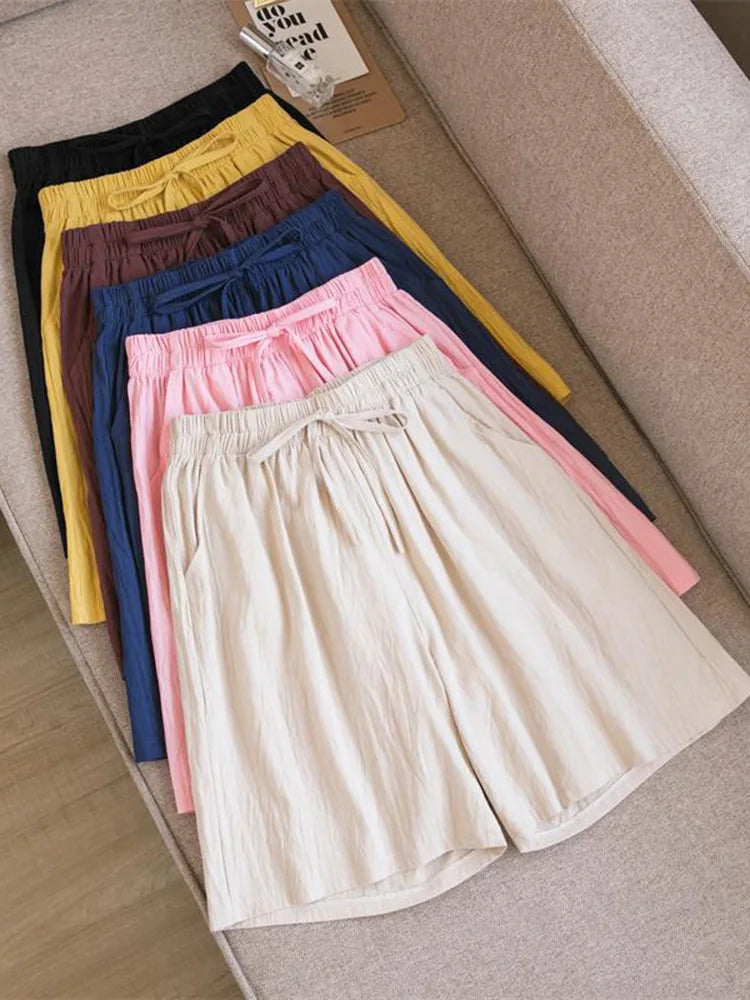 Women’s Cotton Shorts – Soft Summer Elegance & Everyday Comfort