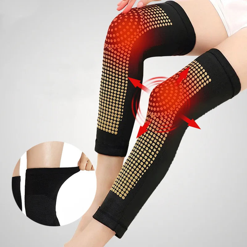 2PCS Self-Heating Knee Sleeves – Warm Compression Support for Joint Relief