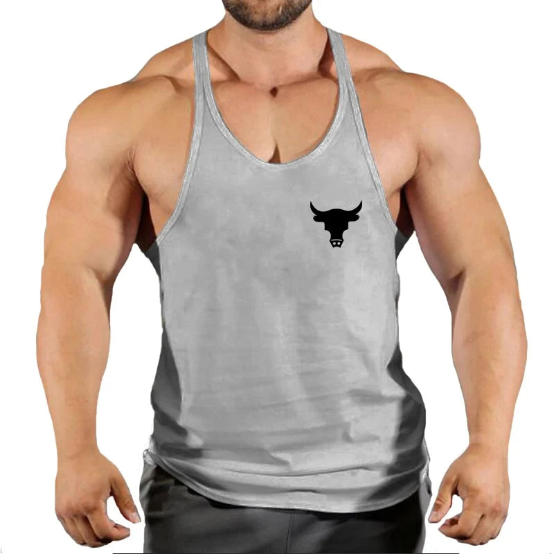 Men’s Gym Stringer Tank Top – Fitness & Bodybuilding Wear