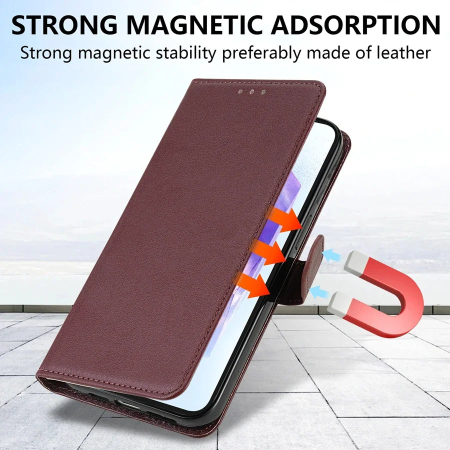 Premium Wallet Flip Leather Case for Samsung Galaxy A Series