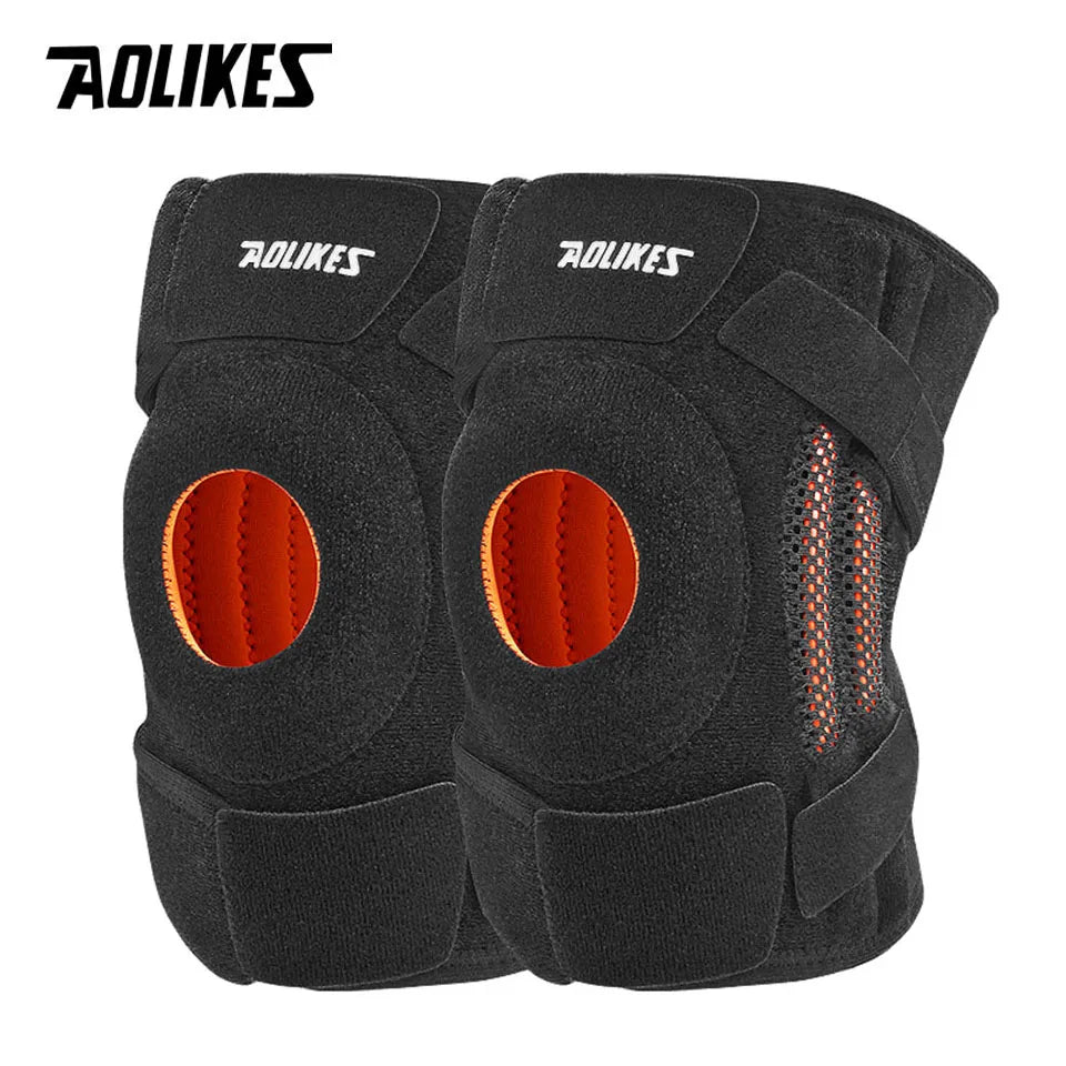 AOLIKES 1 Pair Knee Braces for Pain Relief & Joint Stability