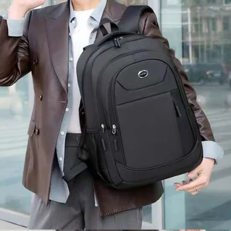 Elegant Business & Travel Backpack Men's and Women's Double