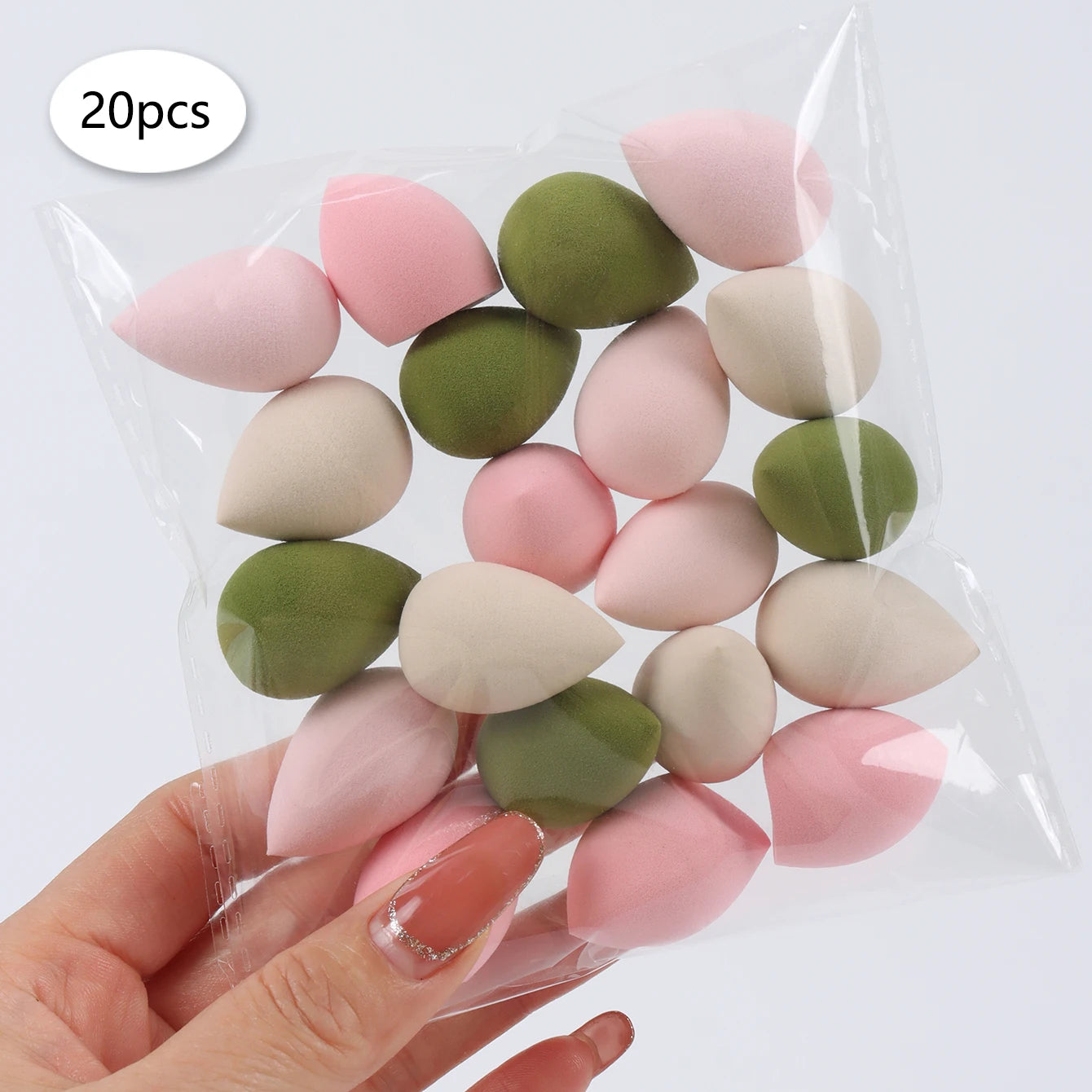 10/20/30/50/100PCS Mini Makeup Sponge Set