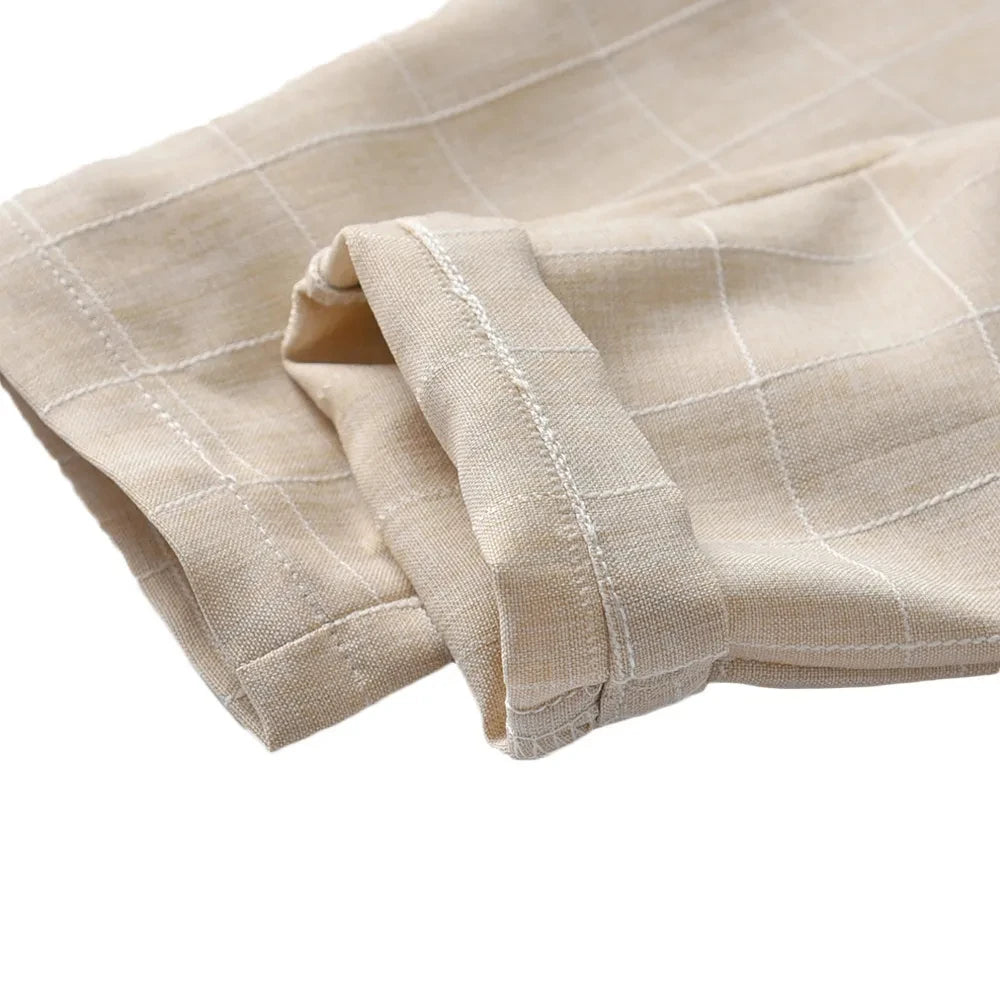 Toddler Boy Formal Suit – Striped Vest, White Shirt & Pants Set