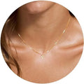 A–Z Initial Necklace | 18K Gold Plated
