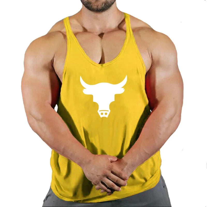 Men’s Gym Stringer Tank Top – Fitness & Bodybuilding Wear