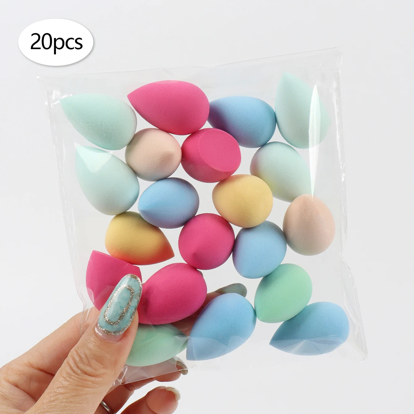 10/20/30/50/100PCS Mini Makeup Sponge Set