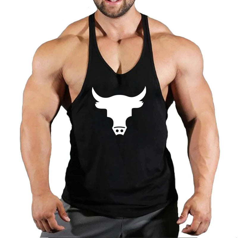 Men’s Gym Stringer Tank Top – Fitness & Bodybuilding Wear