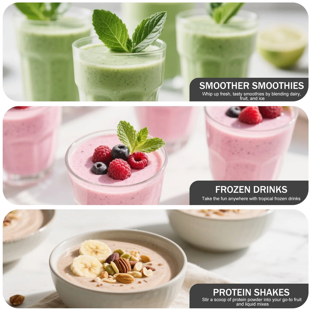 Premium Portable Blender – 700ML USB Rechargeable Juicer Cup with 6-Blade Power, Elegant Modern Design for Smoothies, Shakes & Fresh Juice Anytime.