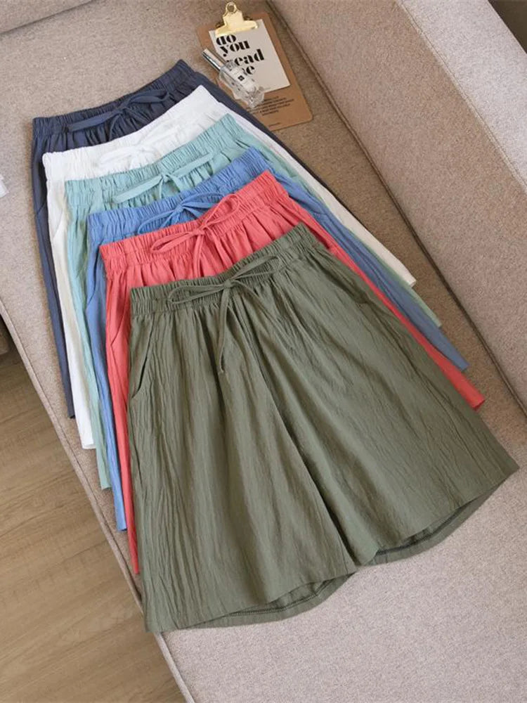 Women’s Cotton Shorts – Soft Summer Elegance & Everyday Comfort