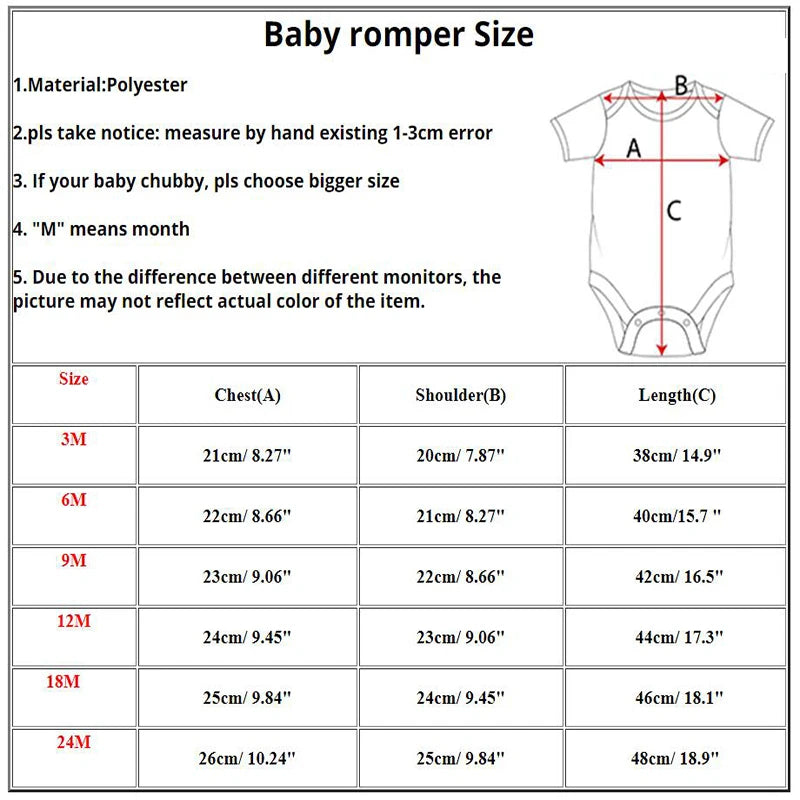 Newborn Baby Summer Romper