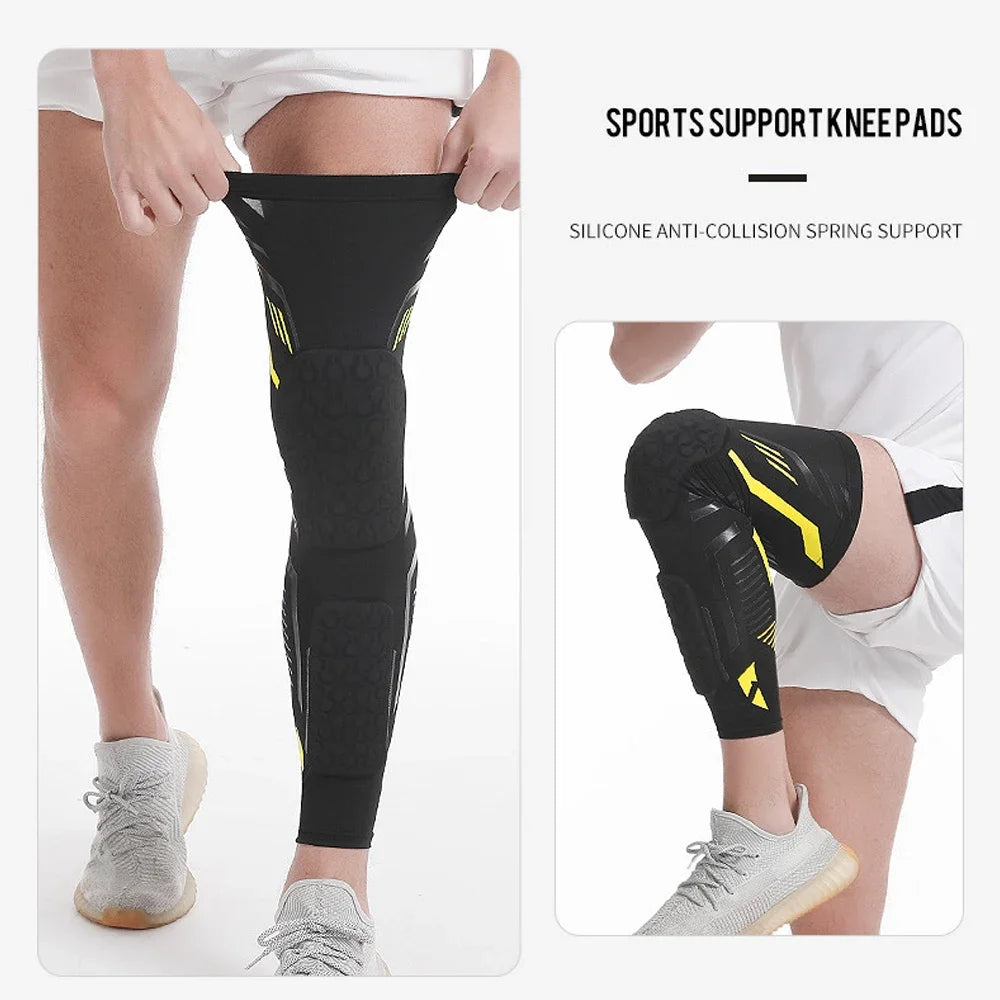 Professional compression support for knees and calves