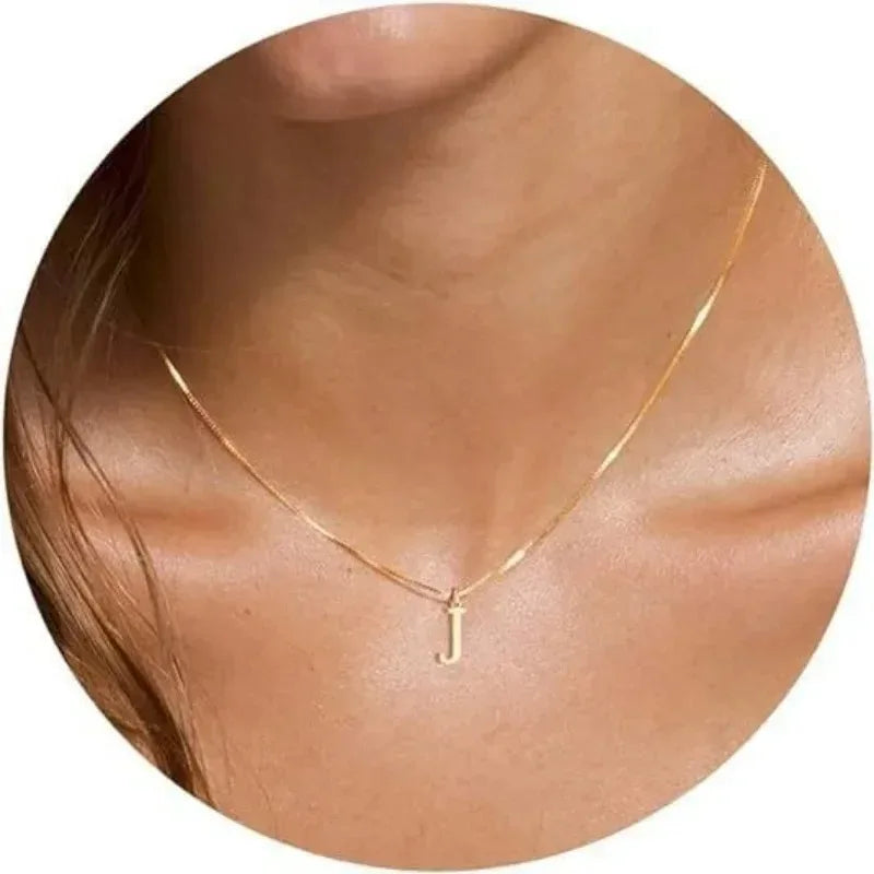 A–Z Initial Necklace | 18K Gold Plated