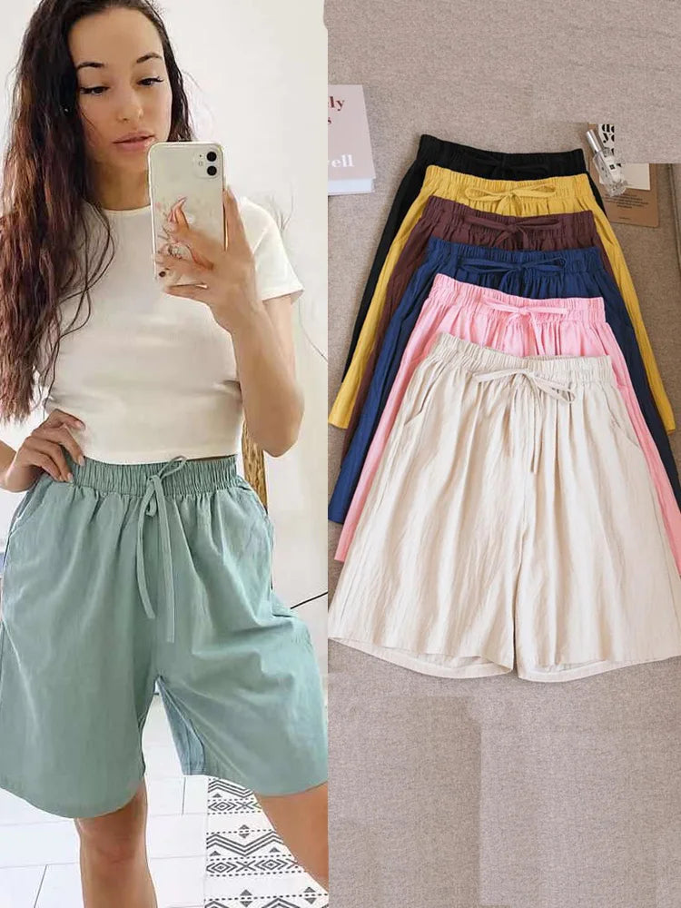 Women’s Cotton Shorts – Soft Summer Elegance & Everyday Comfort