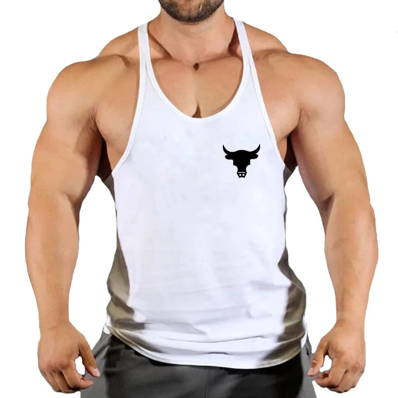 Men’s Gym Stringer Tank Top – Fitness & Bodybuilding Wear