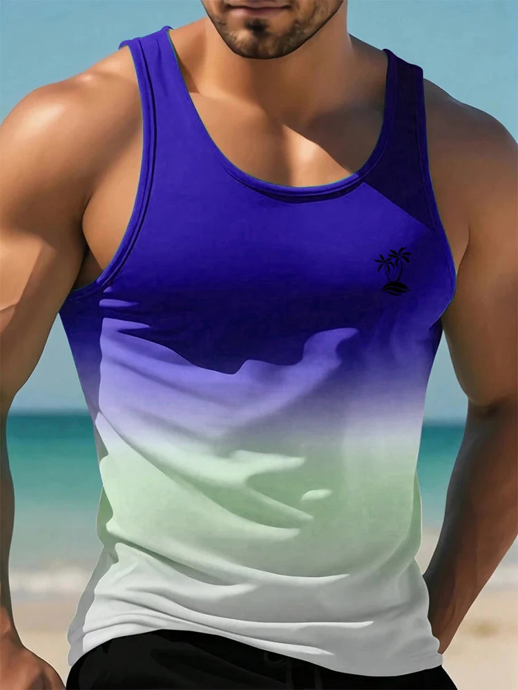New Summer Casual Men’s Sleeveless T-Shirt