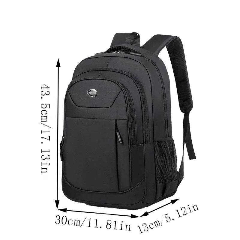 Elegant Business & Travel Backpack Men's and Women's Double