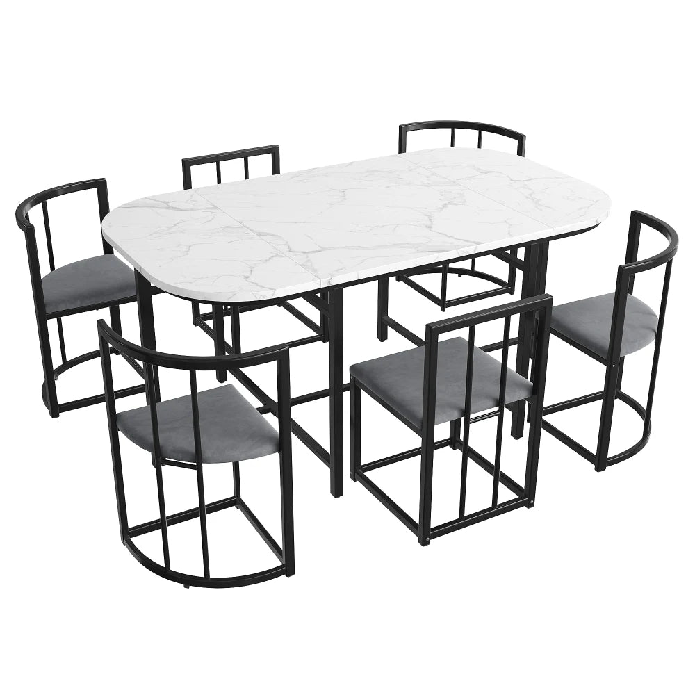 Elegant Dining Table and Chair Set for Kitchen & Dining Room