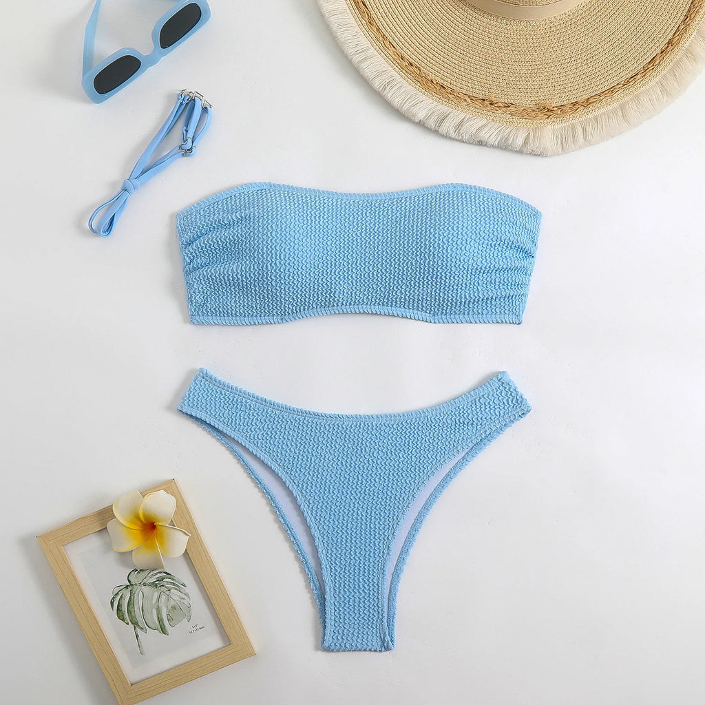 Women’s Sexy 2026 Bikini Set – Halter Two-Piece Swimwear