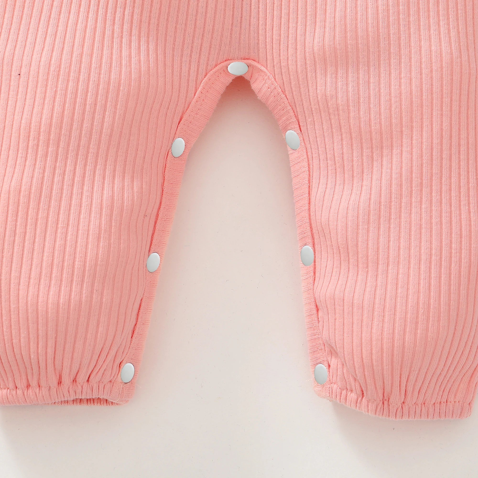 Baby Girl Ruffle Romper Set – Long Sleeve Onesie with Matching Headband