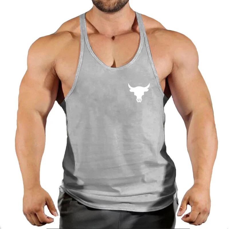 Men’s Gym Stringer Tank Top – Fitness & Bodybuilding Wear