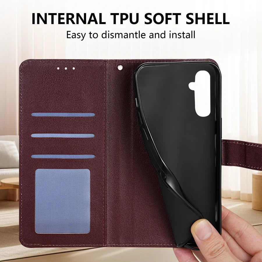 Premium Wallet Flip Leather Case for Samsung Galaxy A Series