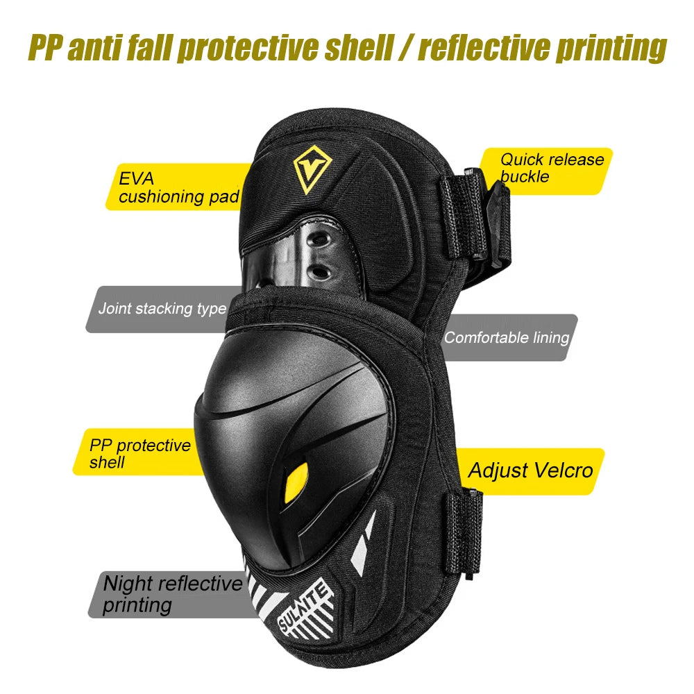 1 Pair Motocross Protective Gear with PP Shell & EVA Padding