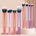 8-Piece Long Tube Makeup Brush Set