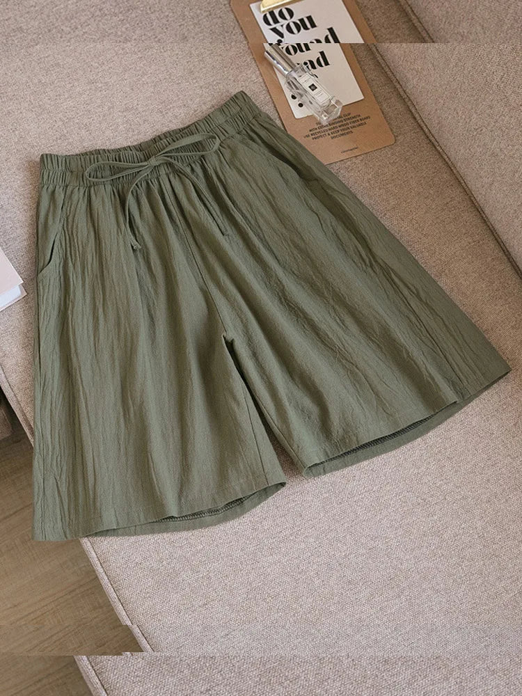 Women’s Cotton Shorts – Soft Summer Elegance & Everyday Comfort