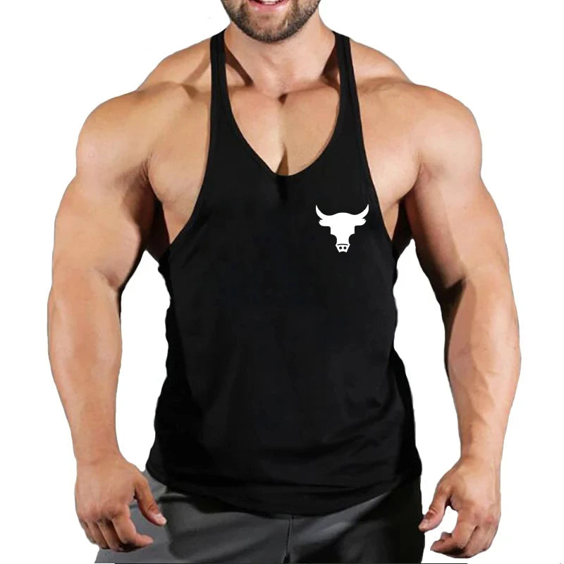Men’s Gym Stringer Tank Top – Fitness & Bodybuilding Wear