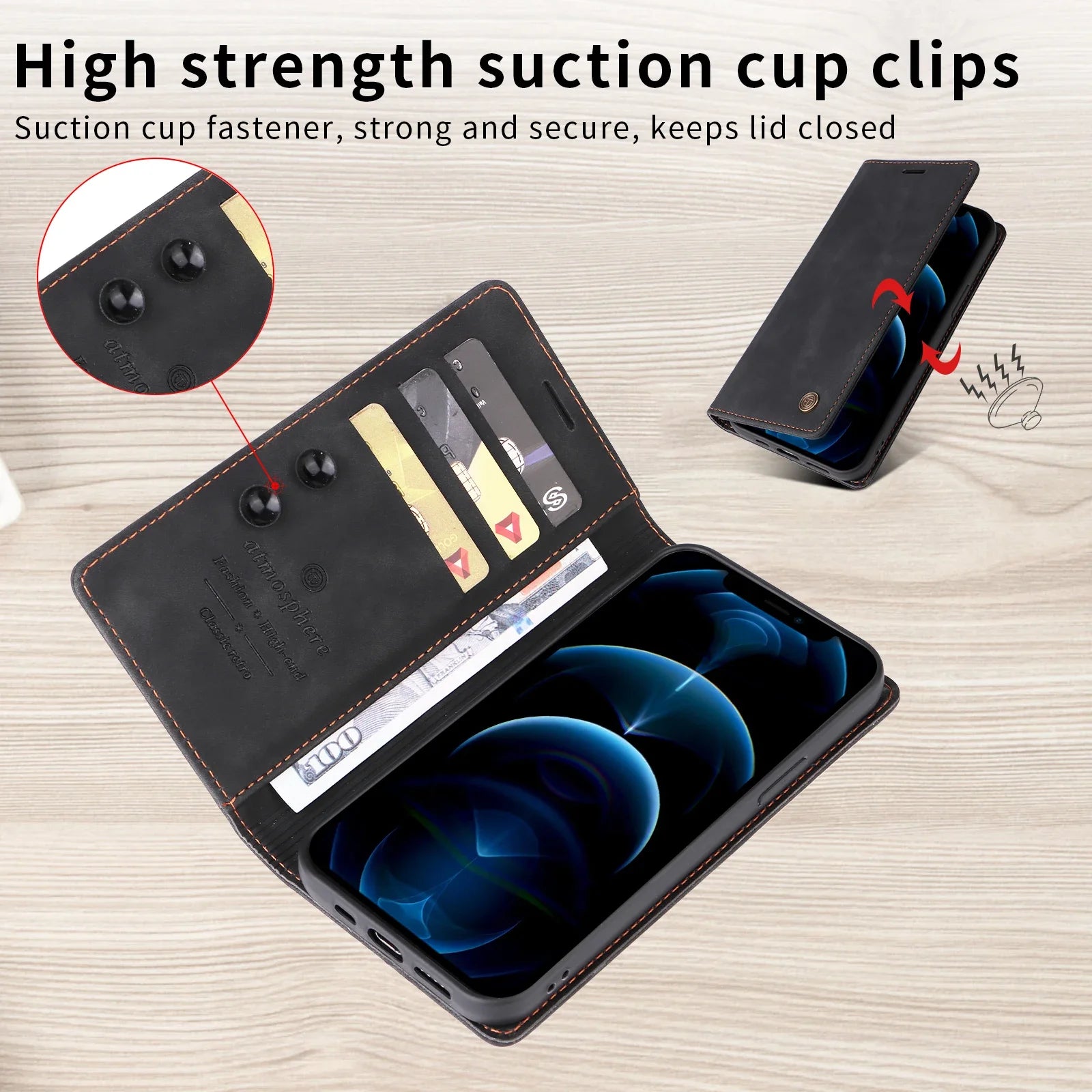 Premium Leather Wallet Case for Samsung Galaxy A Series