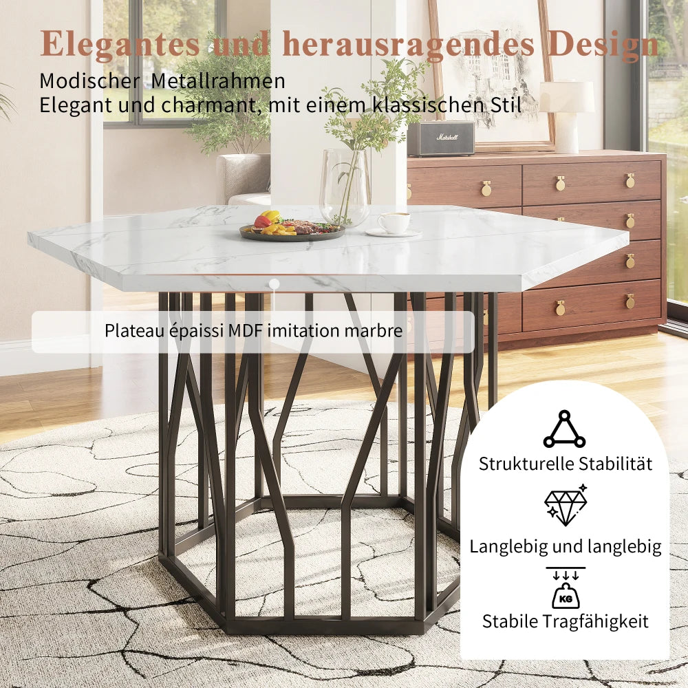 Elegant Kitchen & Dining Room Furniture Set (1 Table + 4 Chairs)