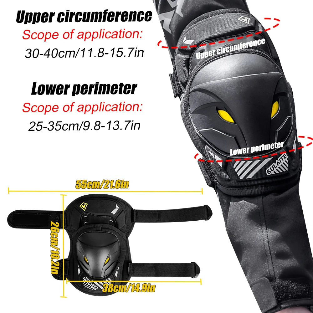 1 Pair Motocross Protective Gear with PP Shell & EVA Padding