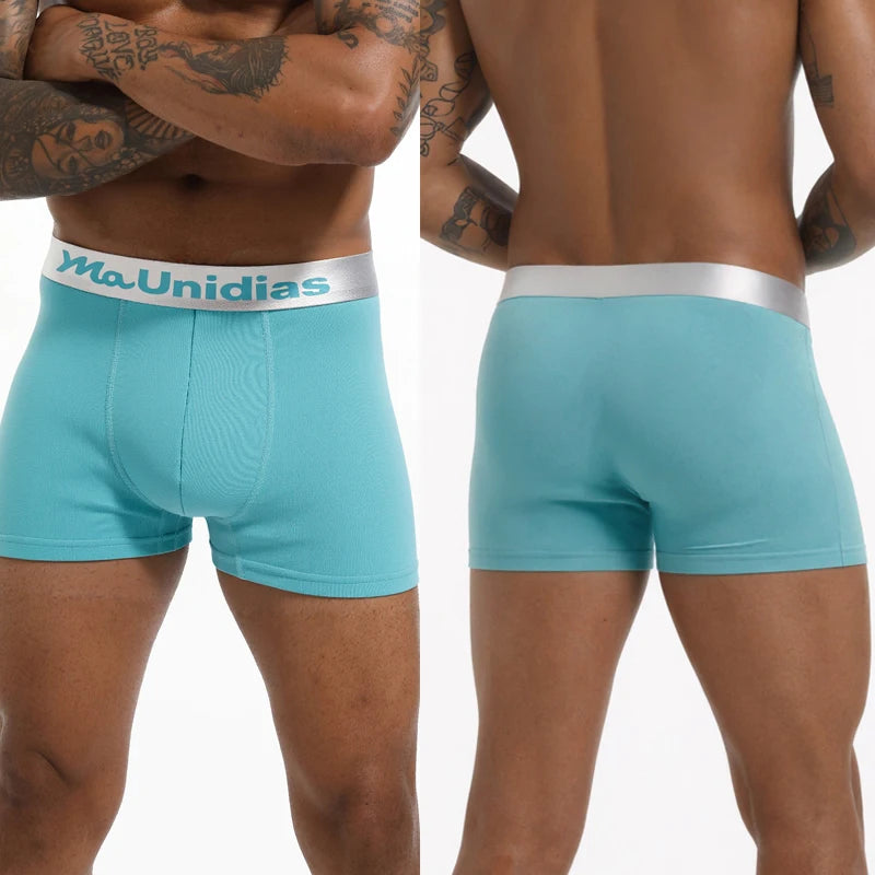 3PCS Classic Men’s Boxer Briefs – Premium Bamboo Fiber, Modern Fit & Ultra-Soft Comfort