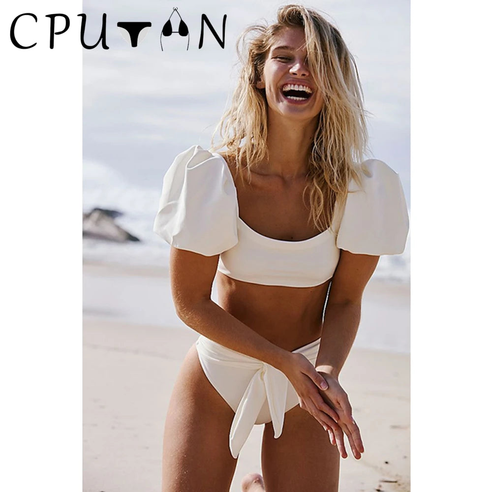 CPUTAN Sexy 2026 Push-Up Bikini Set – Brazilian Beach Swimwear