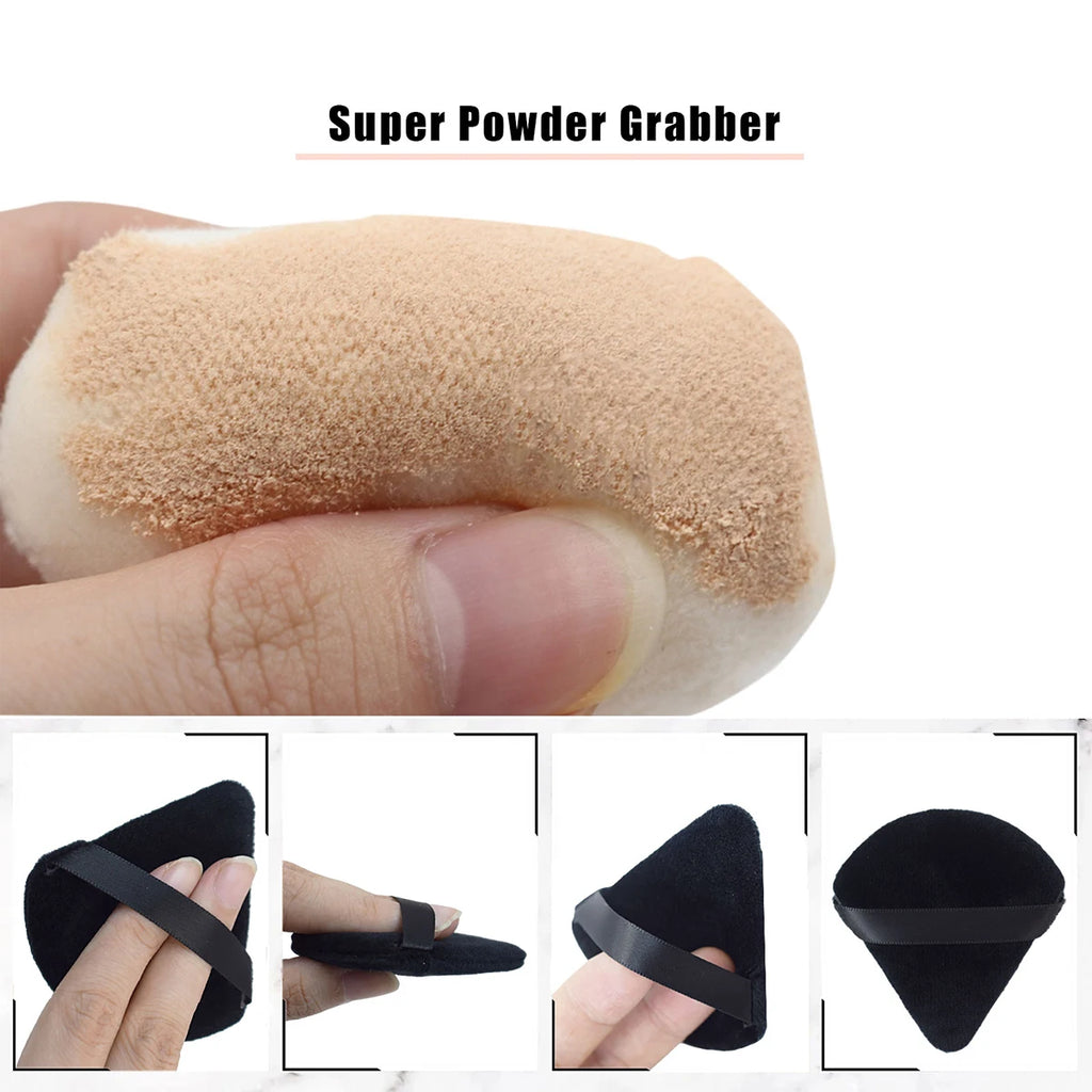 7PCS Triangle Makeup Powder Puff Set