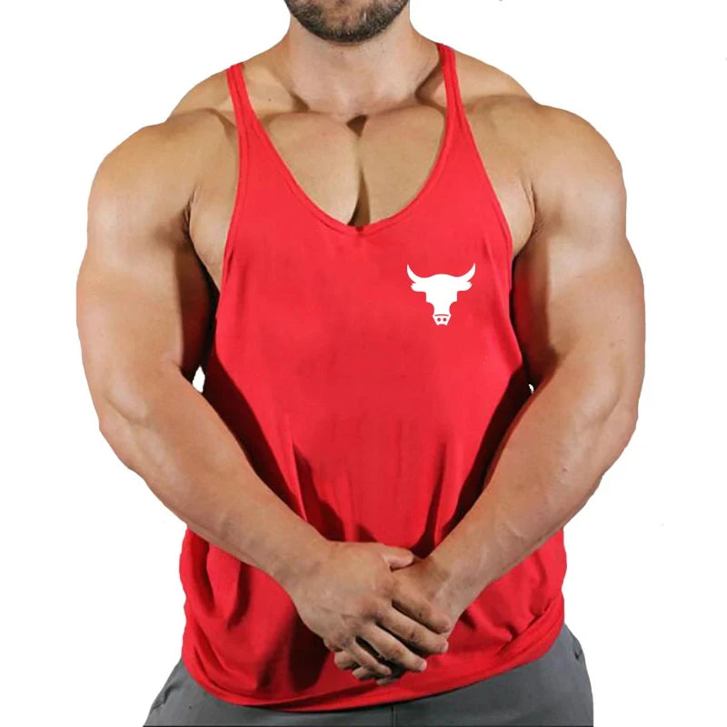 Men’s Gym Stringer Tank Top – Fitness & Bodybuilding Wear