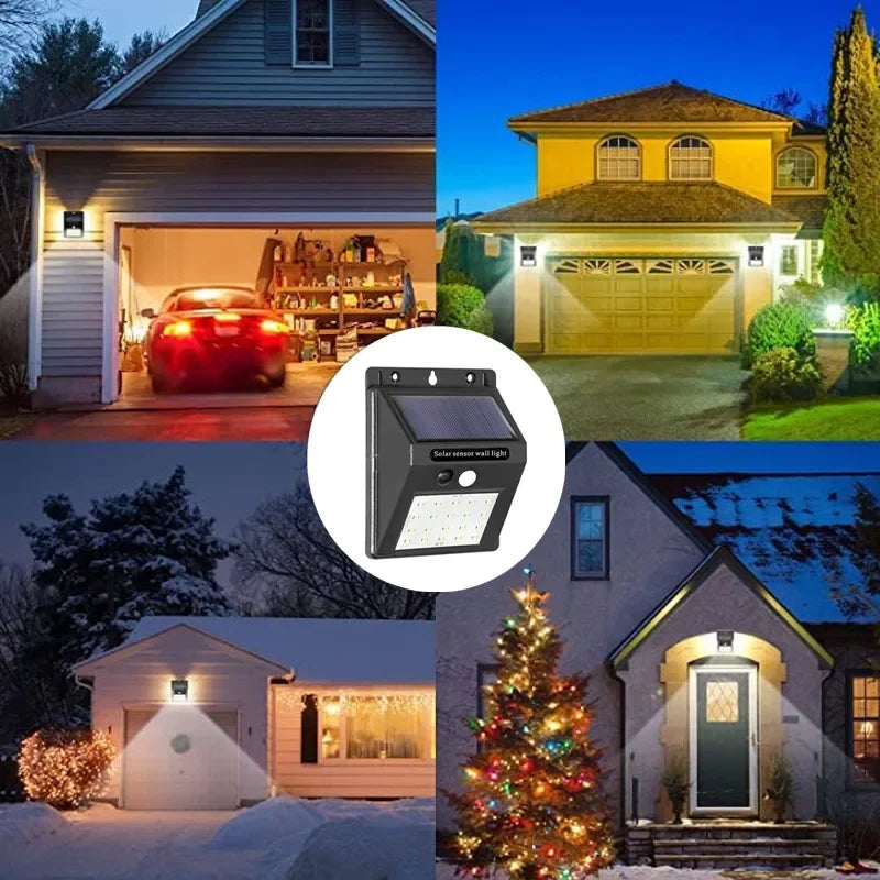A smart solar light that brightens your space with safety and style—motion-activated, energy-saving, and waterproof, perfect for your garden or porch.