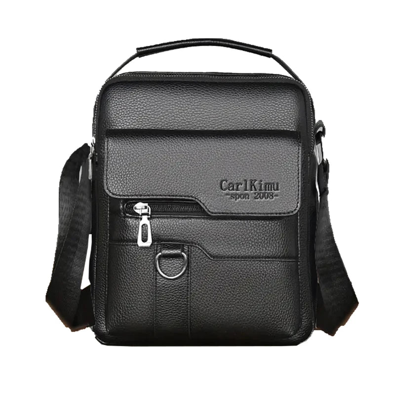 Elegant PU Leather Crossbody Business Bag