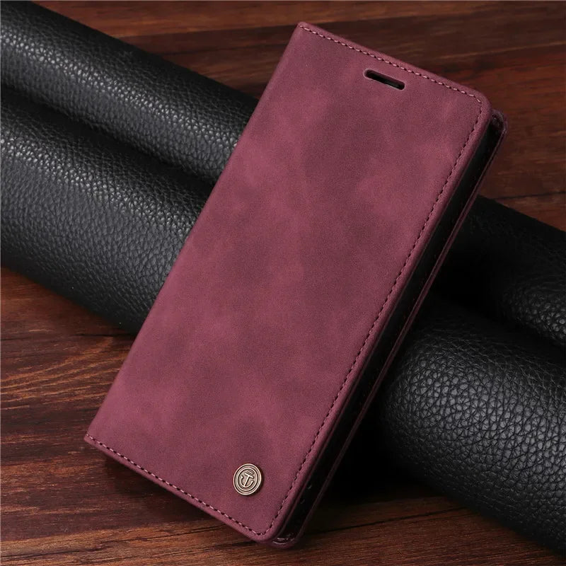 Premium Leather Wallet Case for Samsung Galaxy A Series