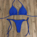 Women’s Pink Bikini Set – Sexy High-Leg Two-Piece Swimwear 🌸