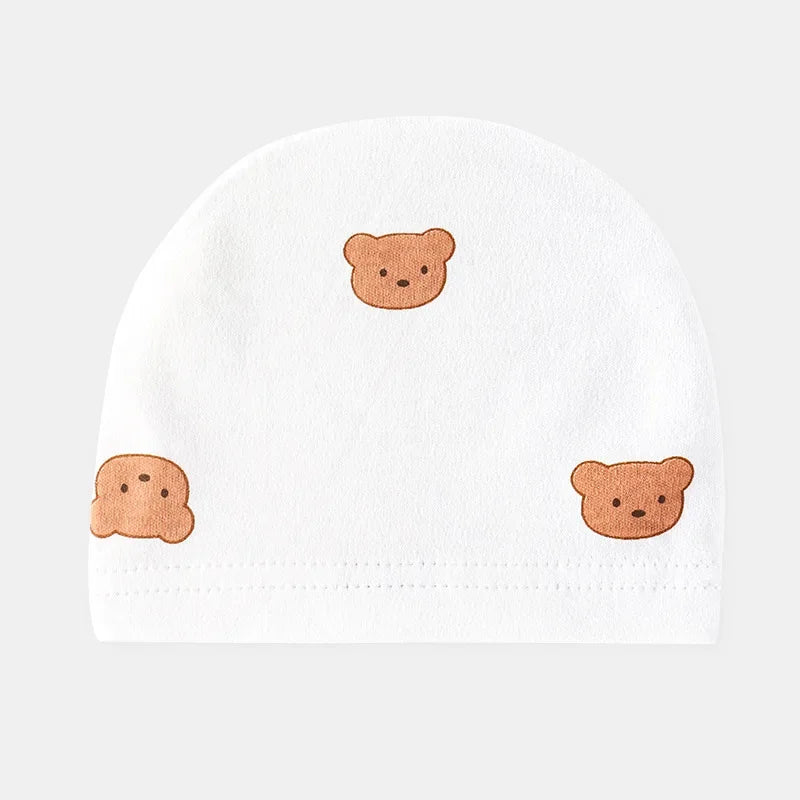 Bear Newborn Baby Romper with Hat – Soft Cotton One-Piece Outfit for Boys & Girls