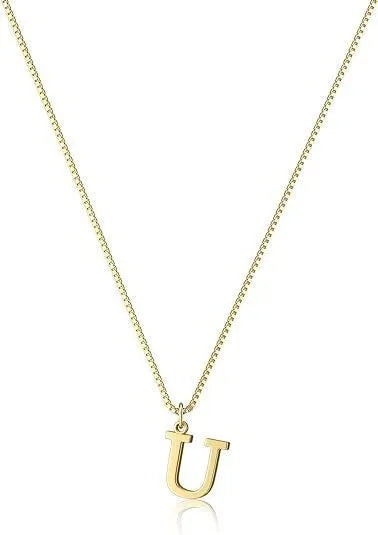 A–Z Initial Necklace | 18K Gold Plated