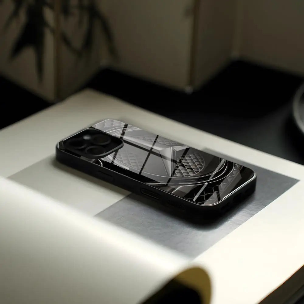 Inspired by premium automotive elegance, this sophisticated phone case brings a luxurious modern touch to your iPhone.
