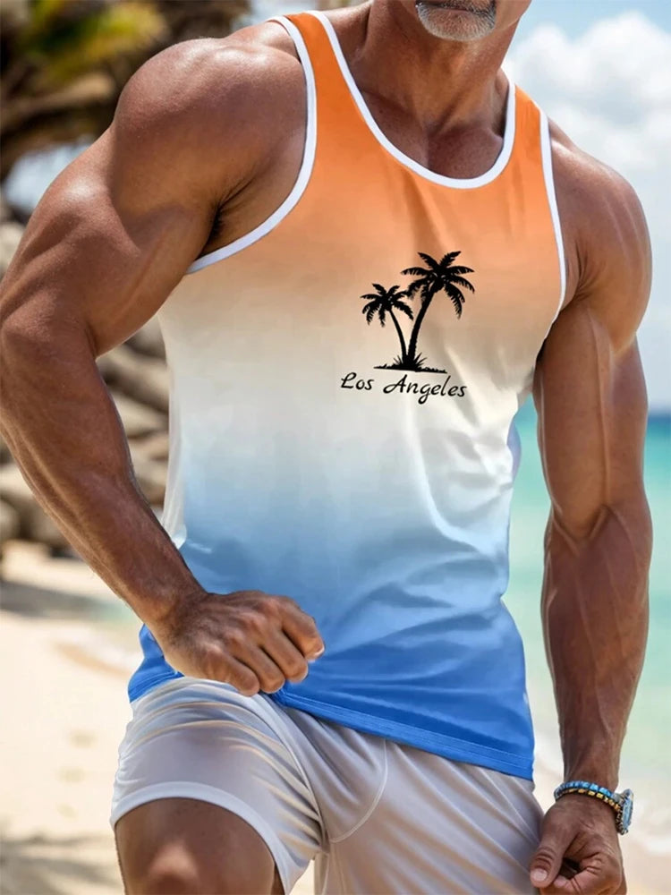 New Summer Casual Men’s Sleeveless T-Shirt
