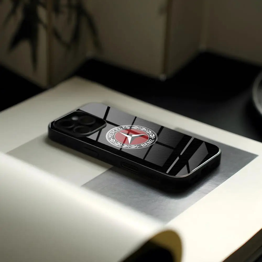 Inspired by premium automotive elegance, this sophisticated phone case brings a luxurious modern touch to your iPhone.