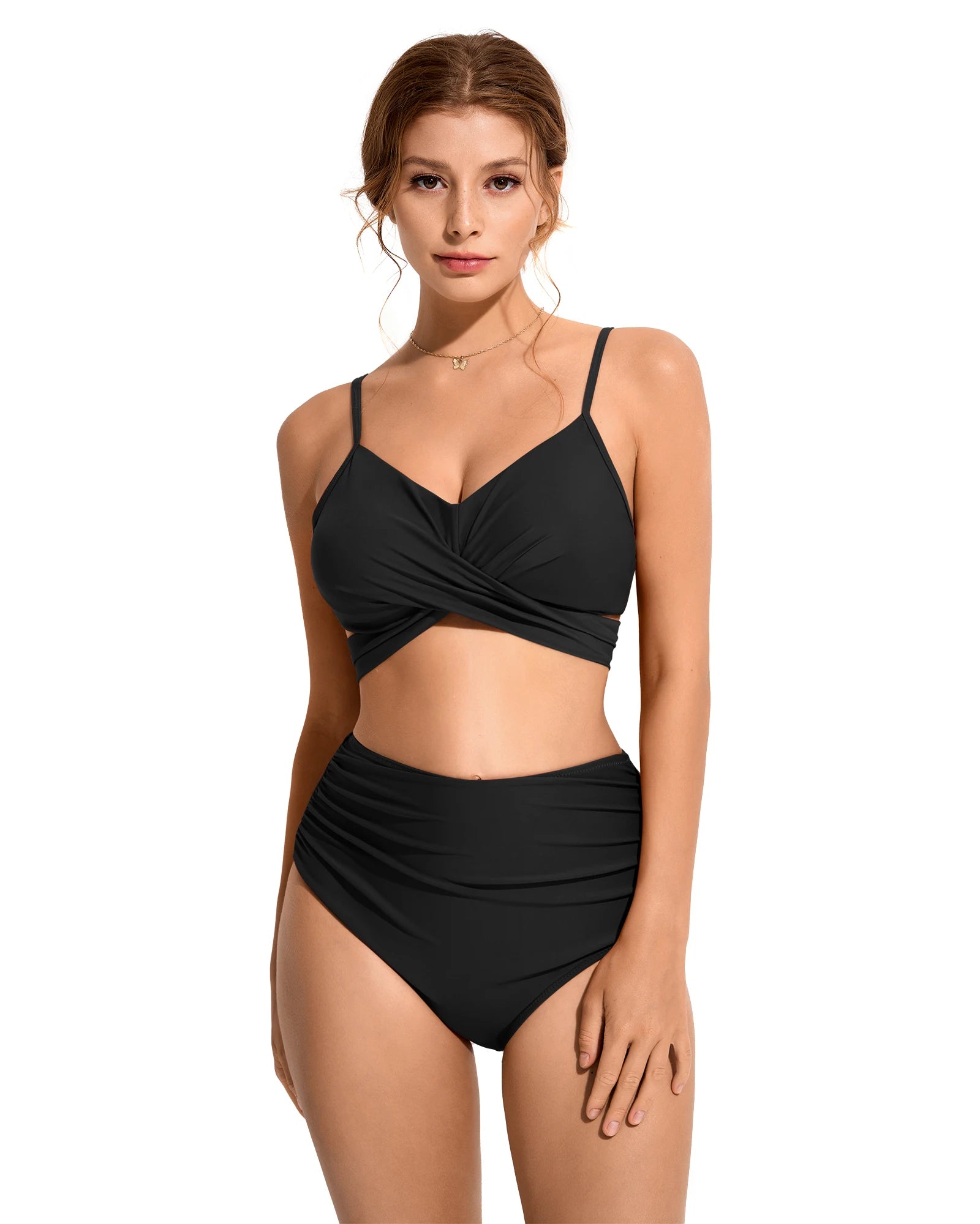 Women’s Push-Up Bikini Set – 2026 Sexy Brazilian High-Waist Swimwear