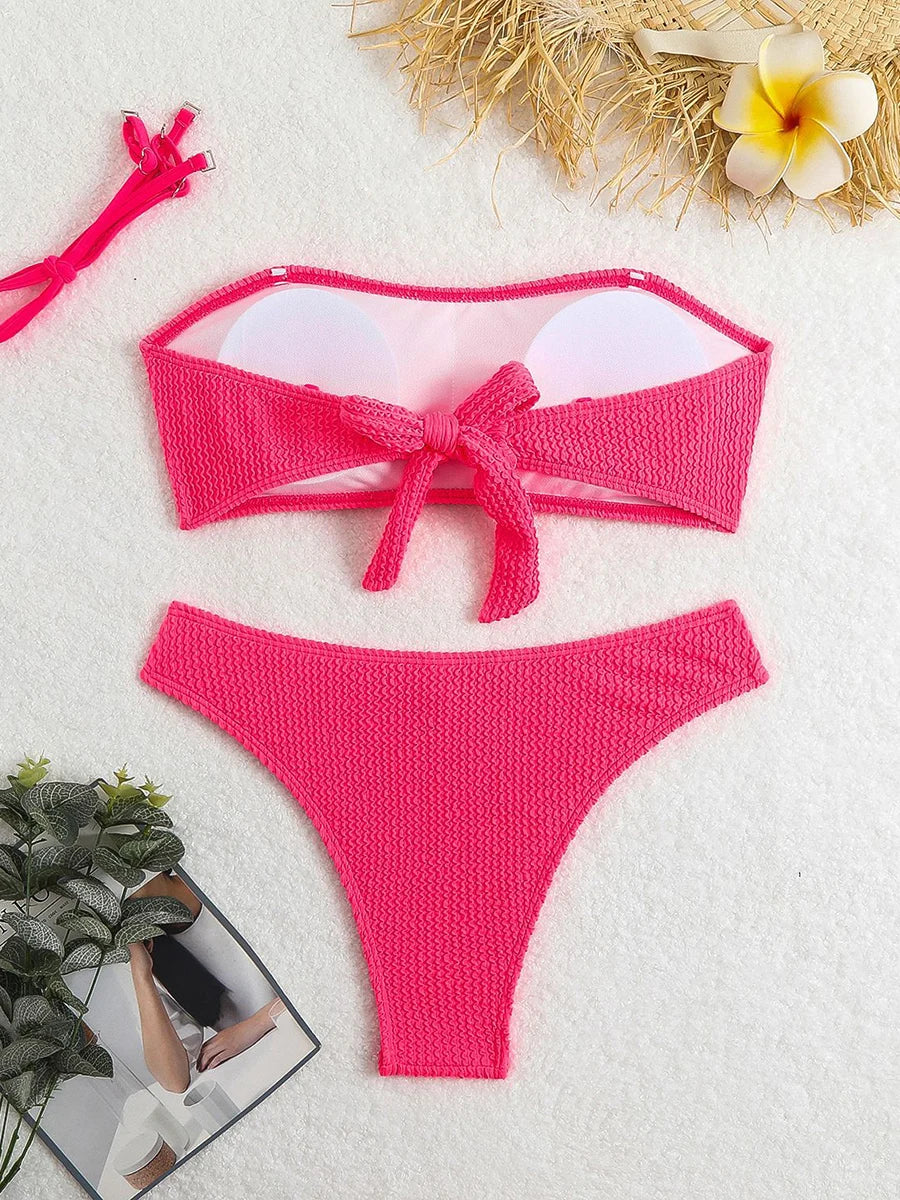 Women’s Sexy 2026 Bikini Set – Halter Two-Piece Swimwear
