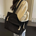 Travel Master Corduroy Shoulder Bag